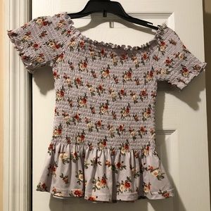 Lavender floral crop! So CUTE